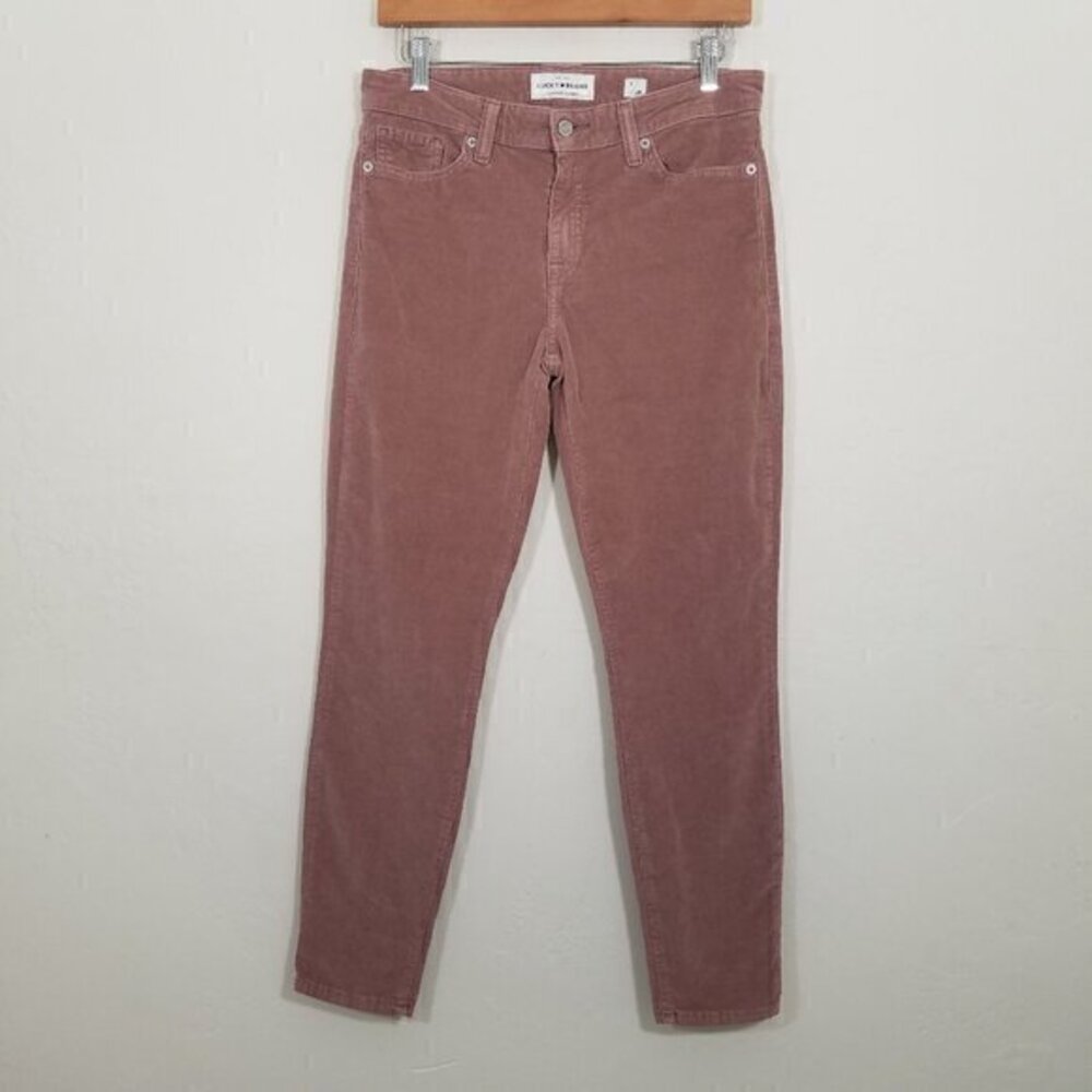 Lucky Brand Corduroy Ava Skinny Stretch Pants Size 8/29